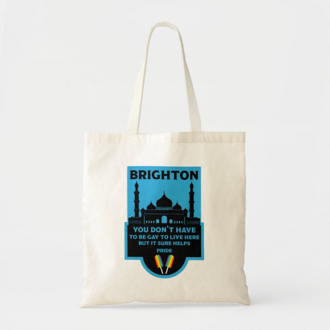 Bolsa Tote Brighton Orgulho gay (Frente)