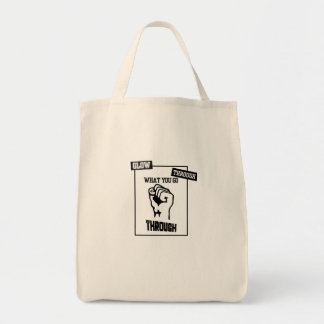 Bolsa Tote Brilhe Através da Escuridão