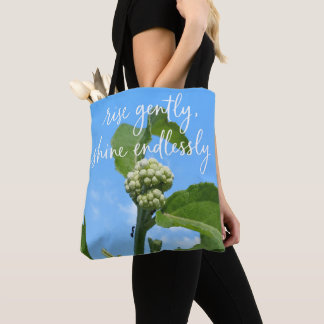 Bolsa Tote Brilhe sem parar, suba suavemente
