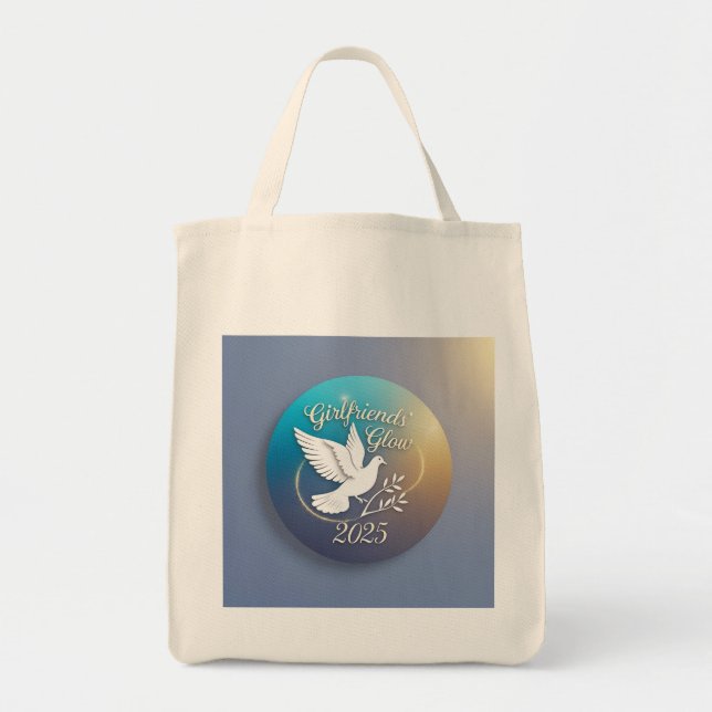 Bolsa Tote Brilho Abençoado (Frente)