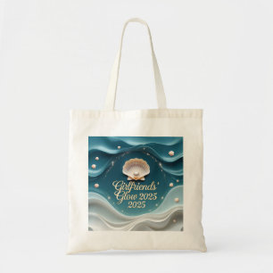 Bolsa Tote Brilho Aqua das Amigas
