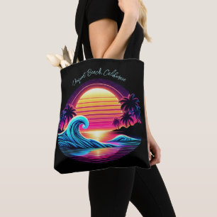 Bolsa Tote Brilho do Surf sunset