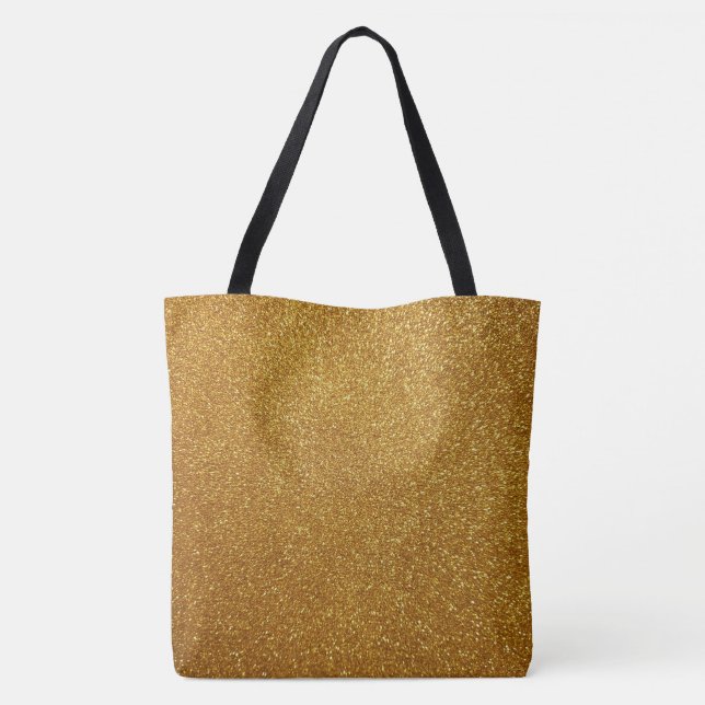 Bolsa Tote brilho Dourado (Verso)