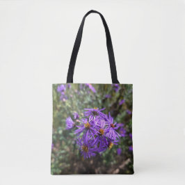 Bolsa Tote Brilho Roxo do Outono