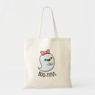 Bolsa Tote Brincadeira Engraçada, Girly Halloween Ghost Pun