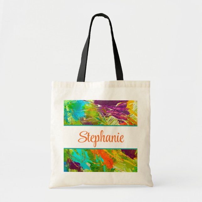 Bolsa Tote Brincadeira personalizada com minha arte original! (Frente)