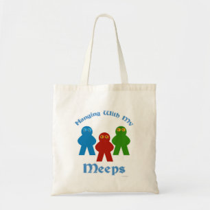 Bolsa Tote Brincando Com Meu Meeps Game Night Divertido