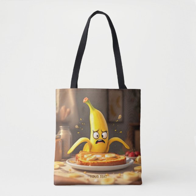 Bolsa Tote Brinde de Banana de Manteiga Gelada (Frente)