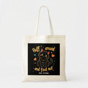 Bolsa Tote Brinque Por aí e Descubra O Meme Perfeito 