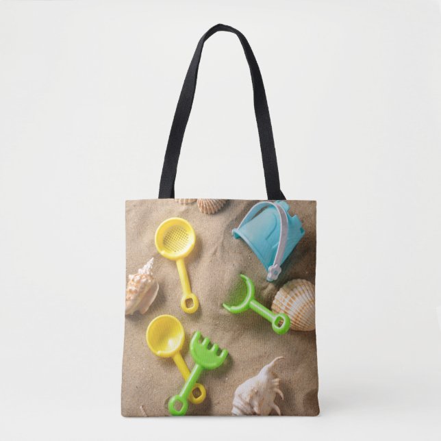 Bolsa Tote Brinquedos da praia (Frente)