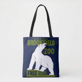 Bolsa Tote Brookfield Zoo, Poster do Programa de Arte Federal