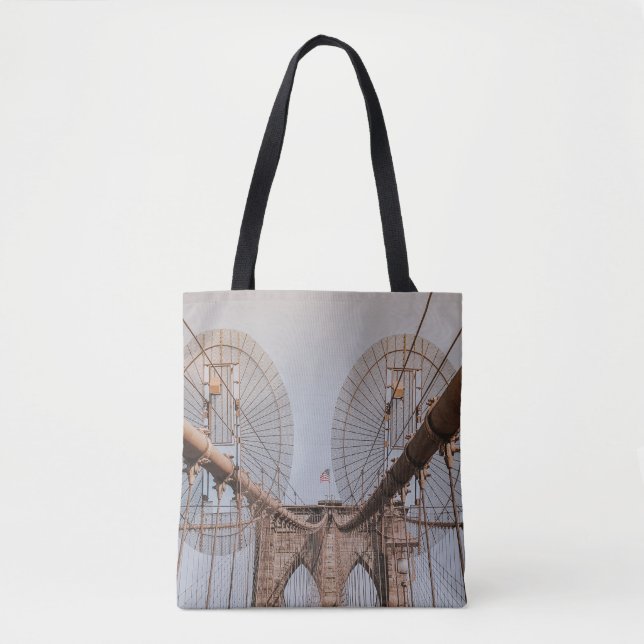 BOLSA TOTE BROOKLYN BRIDGE NOVA IORQUE (Frente)