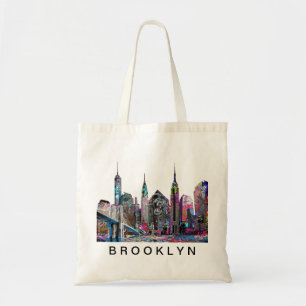 Bolsa Tote Brooklyn, Nova Iorque em grafite