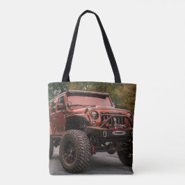 Bolsa Tote Brown Pimped Sports Utility Vehicle on a