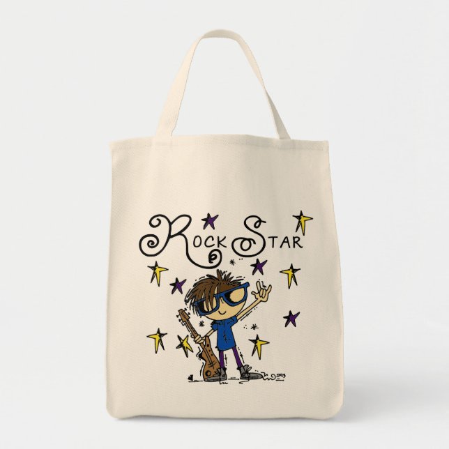 Bolsa Tote Brunette Rock Star (Frente)