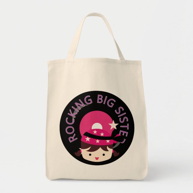 Bolsa Tote Brunette Rocking Big Sister (Frente)