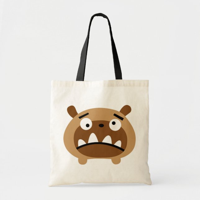 Bolsa Tote Bruno o saco de compras do cão (Frente)