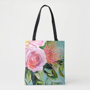 Bolsa Tote Brushy Floral I