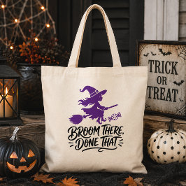 Bolsa Tote Bruxa Ali Feito Aquela Bruxaria de Halloween