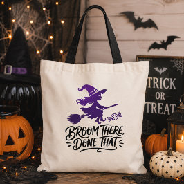 Bolsa Tote Bruxa Ali Feito Aquela Bruxaria de Halloween