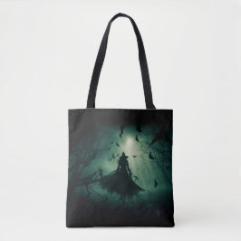 Bolsa Tote Bruxa da Floresta Nebulosa