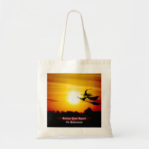 Bolsa Tote Bruxa de Halloween