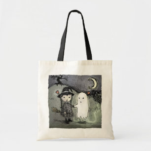 Bolsa Tote Bruxa e fantasma no amor