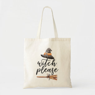 Bolsa Tote Bruxa por favor Halloween