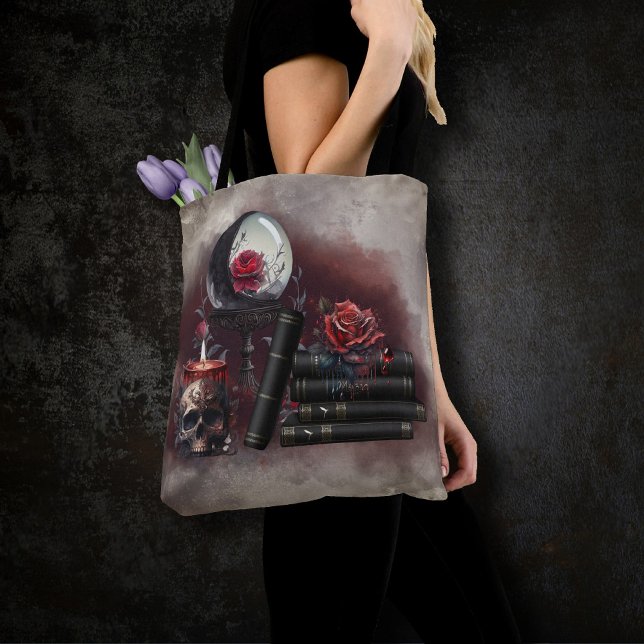 Bolsa Tote Bruxaria | Magia Items Spellbooks and Crystal Ball (Criador carregado)