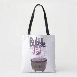 Bolsa Tote Bruxas Caldeirão - Mão de Bolha