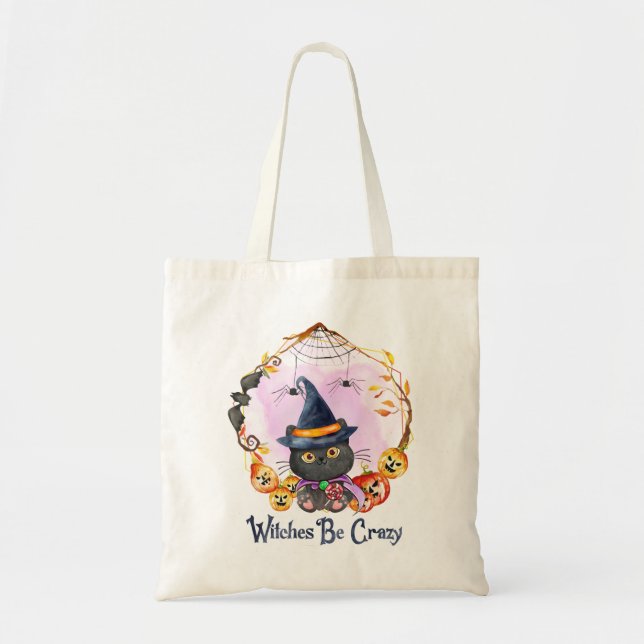 Bolsa Tote Bruxas São Loucas (Frente)