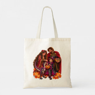 Bolsa Tote Bruxo & Masiakasaurus Halloween Doce ou Travessura