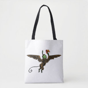 Bolsa Tote Bruxo Vintage do Oz, Macaco Voador Malvado