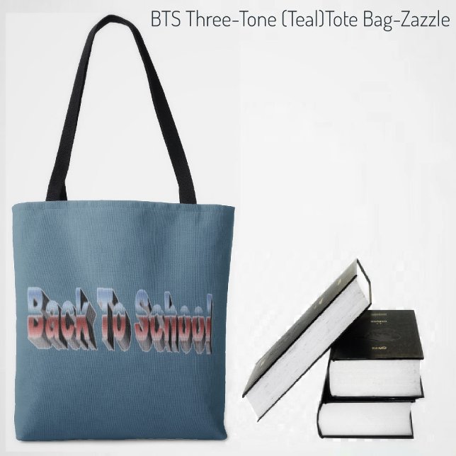 Bolsa Tote BTS de três tonalidades (Criador carregado)