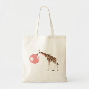 Bolsa Tote Bubble Gum Giraffe Soprando Bolha