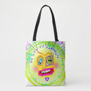 Bolsa Tote Bubble Smile Meemogie Emoji Art