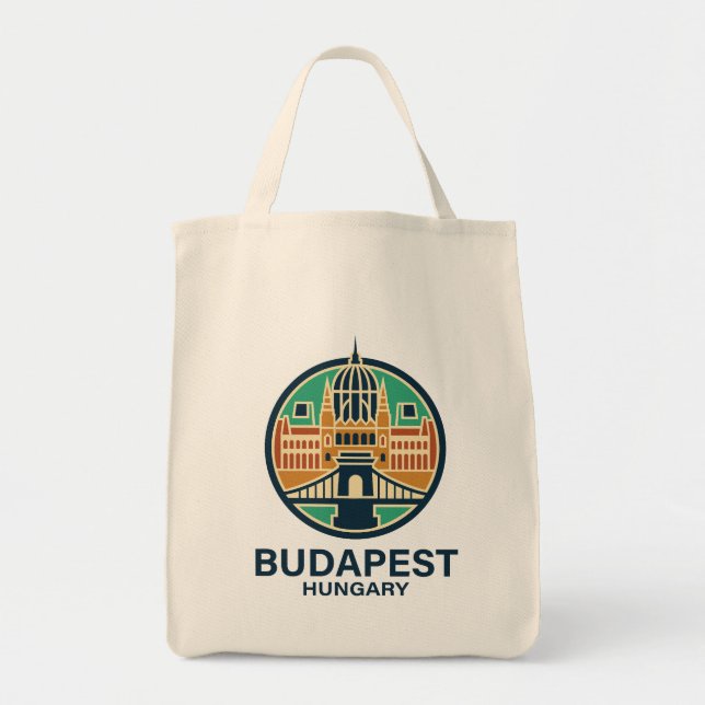 Bolsa Tote Budapeste Hungria Europa (Frente)