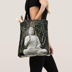 Bolsa Tote buddha, budismo, asiático, tradicional, religião