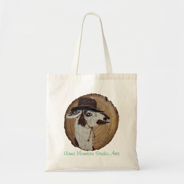 Bolsa Tote Buddy Llama No Drama Tote Bag (Frente)