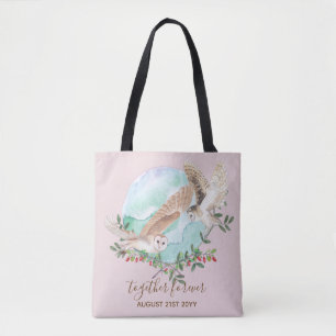 Bolsa Tote BUDGET Newlyweds Casamentos Personalizados OWLS