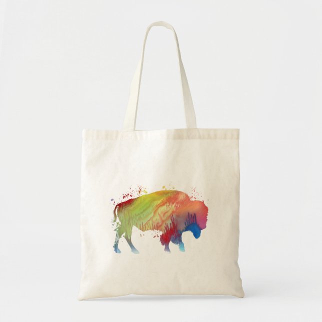 Bolsa Tote Búfalo/bisonte (Frente)