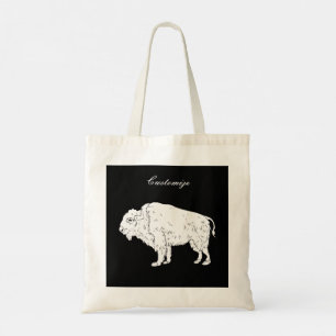 Bolsa Tote Búfalo Branco Thunder_Cove