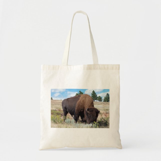 Bolsa Tote Búfalo de South Dakota (Frente)