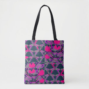Bolsa Tote Bulbos de tulipas Rosas