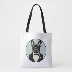Bolsa Tote Buldogue Francês
