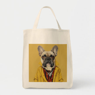 Bolsa Tote Buldogue Francês