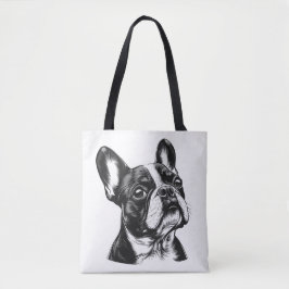Bolsa Tote Buldogue Francês