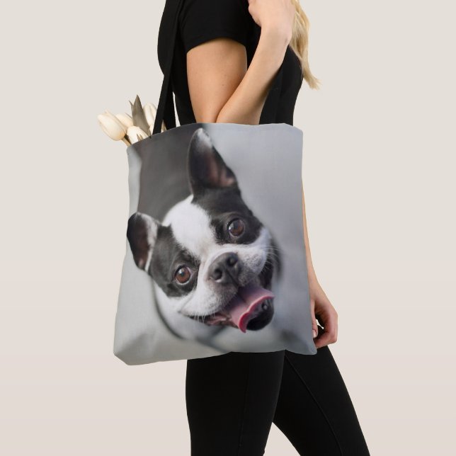 Bolsa Tote Buldogue francês das imagens | de Getty (Close Up)