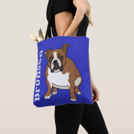 Bolsa Tote Buldogue Inglês