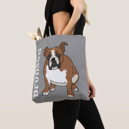 Bolsa Tote Buldogue Inglês